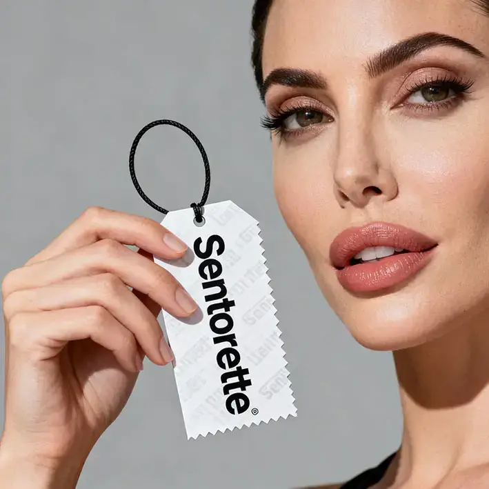 Sentorette désodorisants de voiture personnalisés avec slogans saisonniers et QR code collecte de fonds﻿﻿