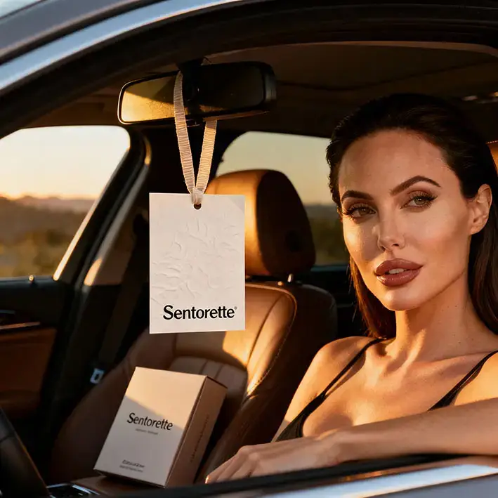 Désodorisant voiture personnalisé comme cadeau exclusif pour la livraison de voitures neuves – expérience positive et mémorable pour le client﻿﻿