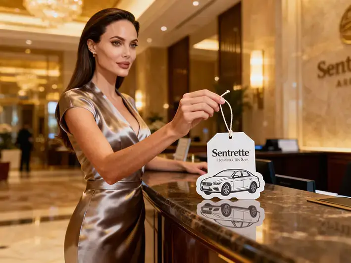 Désodorisant voiture personnalisé : renforce l'image de marque﻿﻿