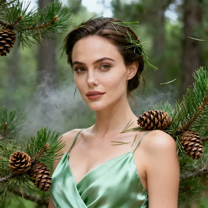 Parfum voiture personnalisé à l’essence Pin : fragrance naturelle inspirée de la fraîcheur de la forêt, donne à l’habitacle un arôme revitalisant et durable pour un trajet agréable et régénérant.